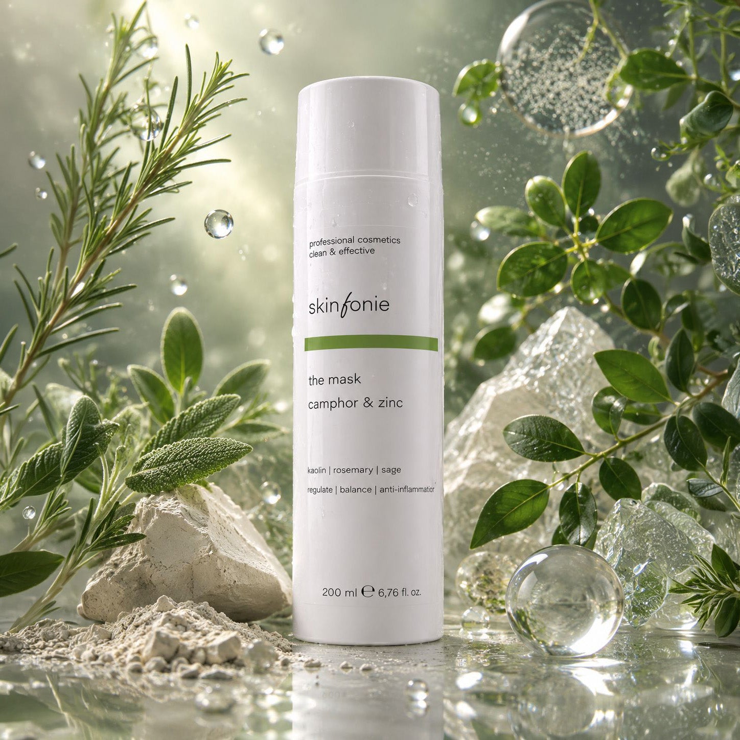 Skinfonie | the mask | camphor & zinc
