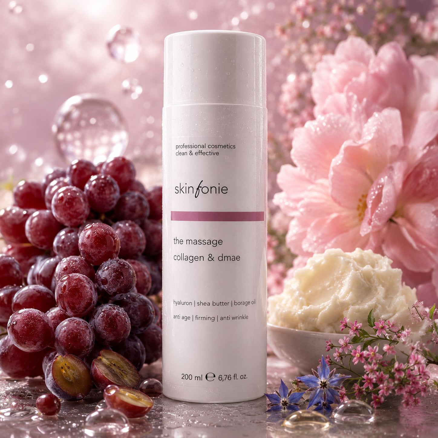 Skinfonie | the massage | collagen & dmae