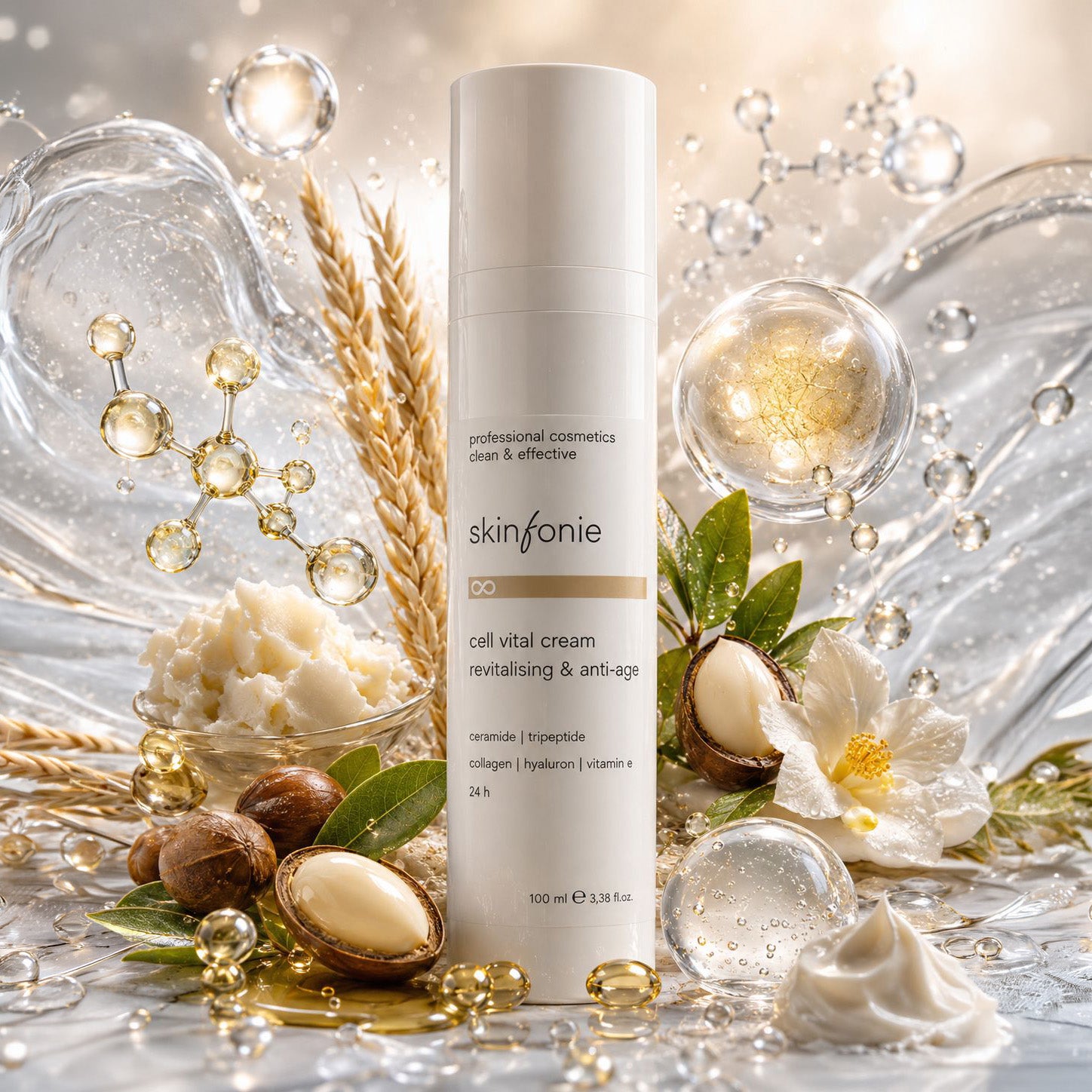 Skinfonie | cell vital cream | ceramide & tripeptide