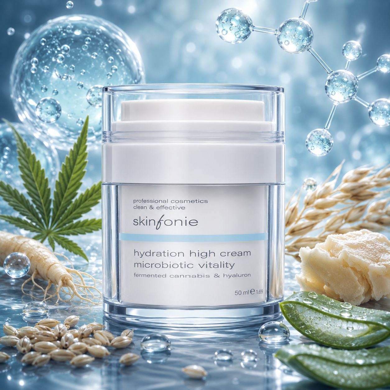 Skinfonie | hydration high cream | cannabis & hyaluron