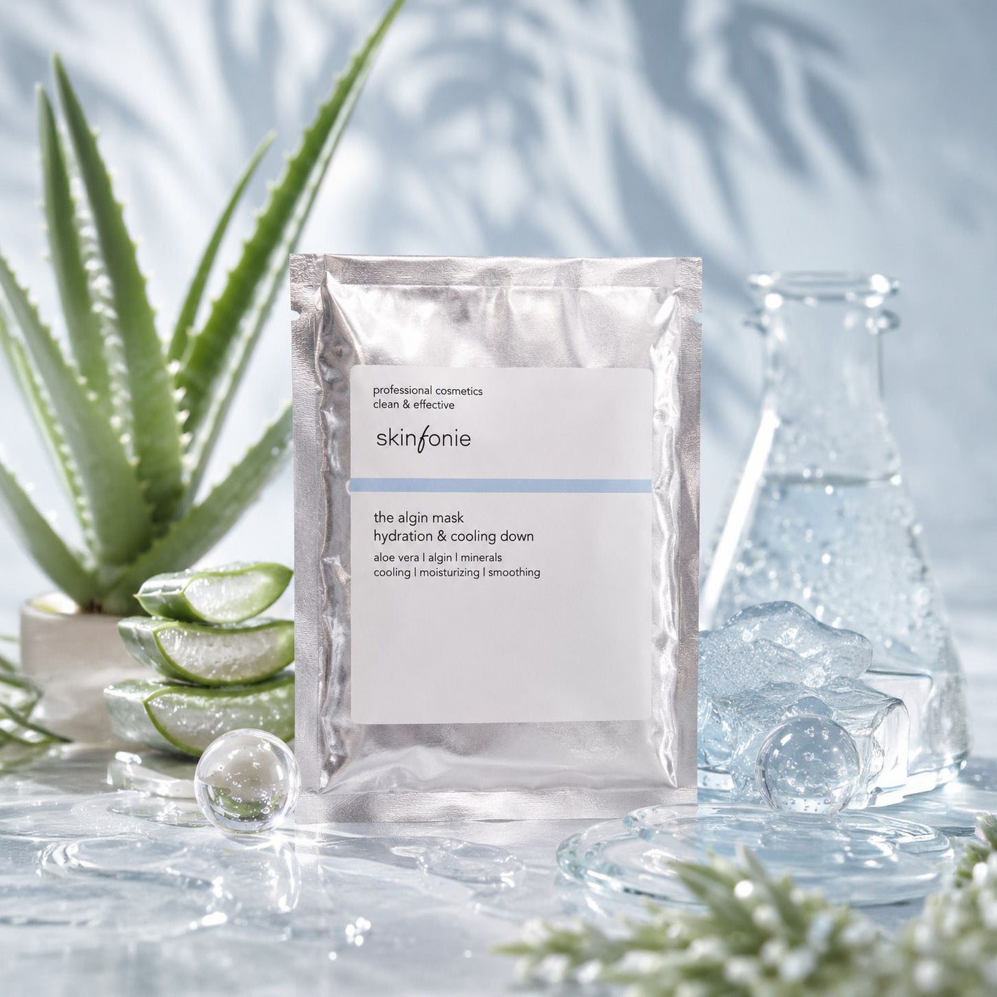 Skinfonie | the algin mask | hydration & cooling down