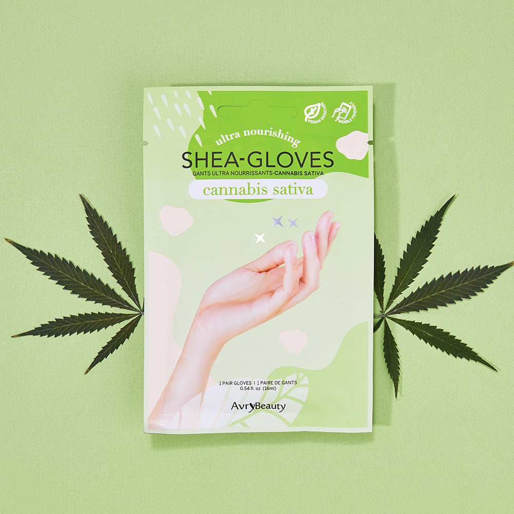 Ultra Nourishing SHEA-GLOVES Cannabis Sativa