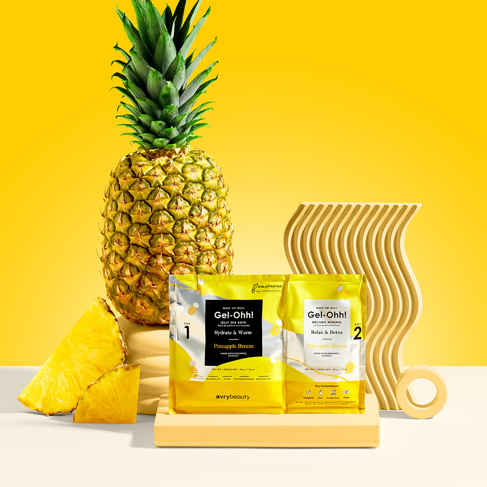 Gel-Ohh! Jelly Spa Bath - Pineapple Breeze