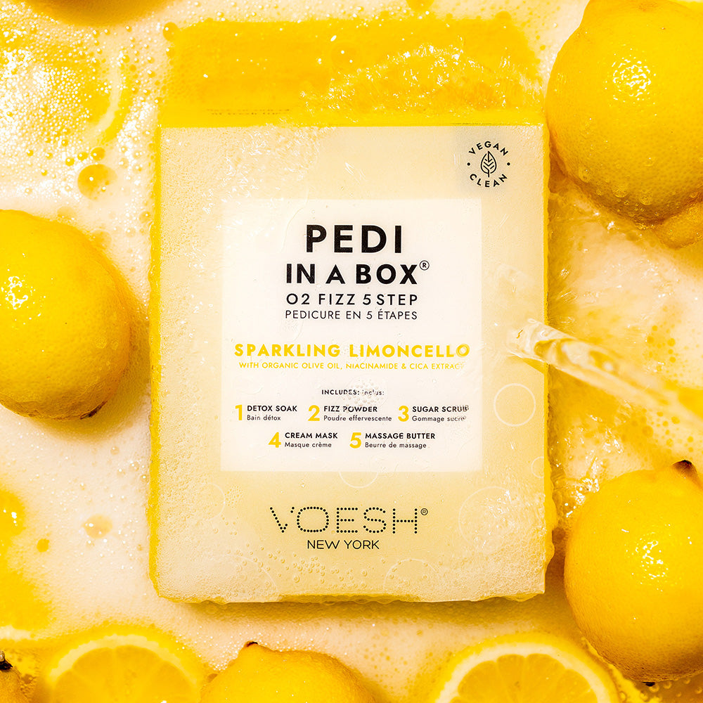 Pedi in a Box O2 Fizz 5 Step - Sparkling Limoncello