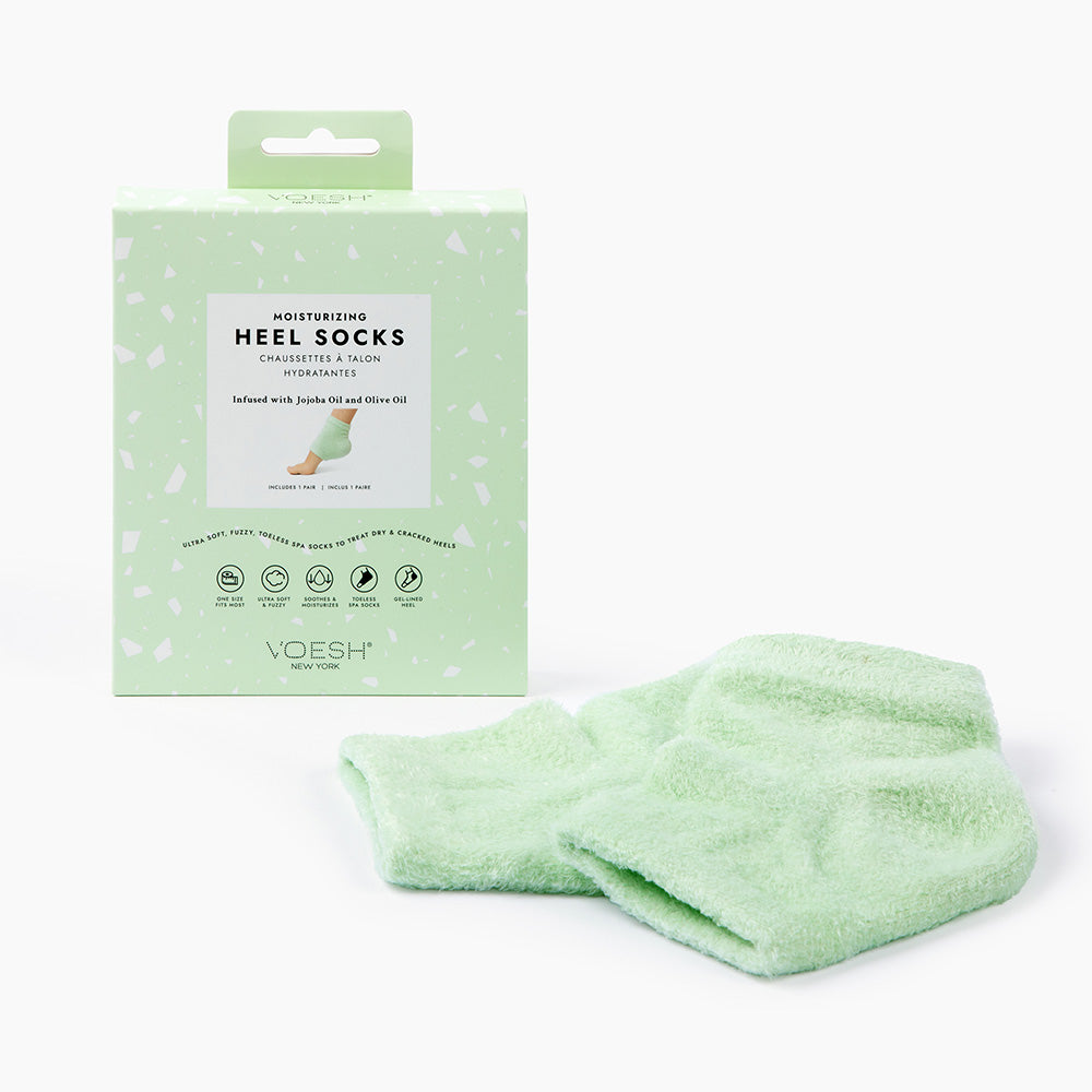 Moisturizing Heel Socks -  Mint