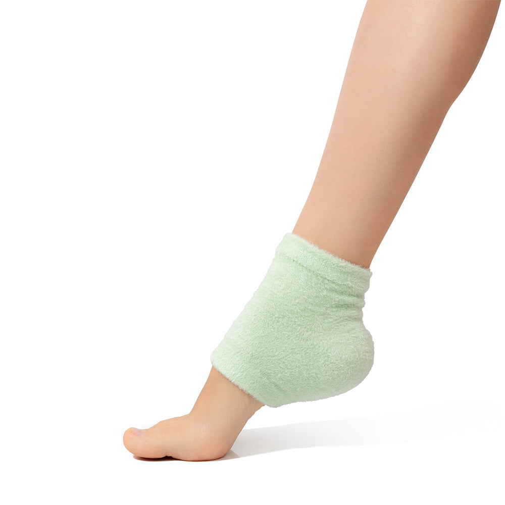 Moisturizing Heel Socks -  Mint