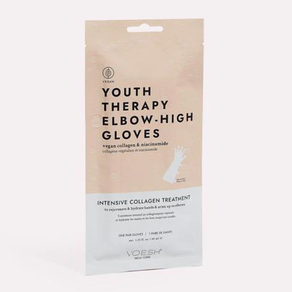 Youth Therapy Elbow-High Gloves - Intensive Collagen Treatment