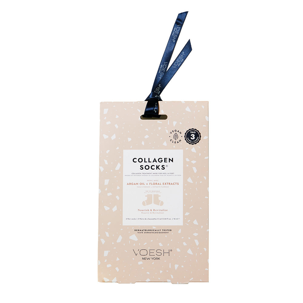 Collagen Socks Trio - Argan Oil & Floral Extract