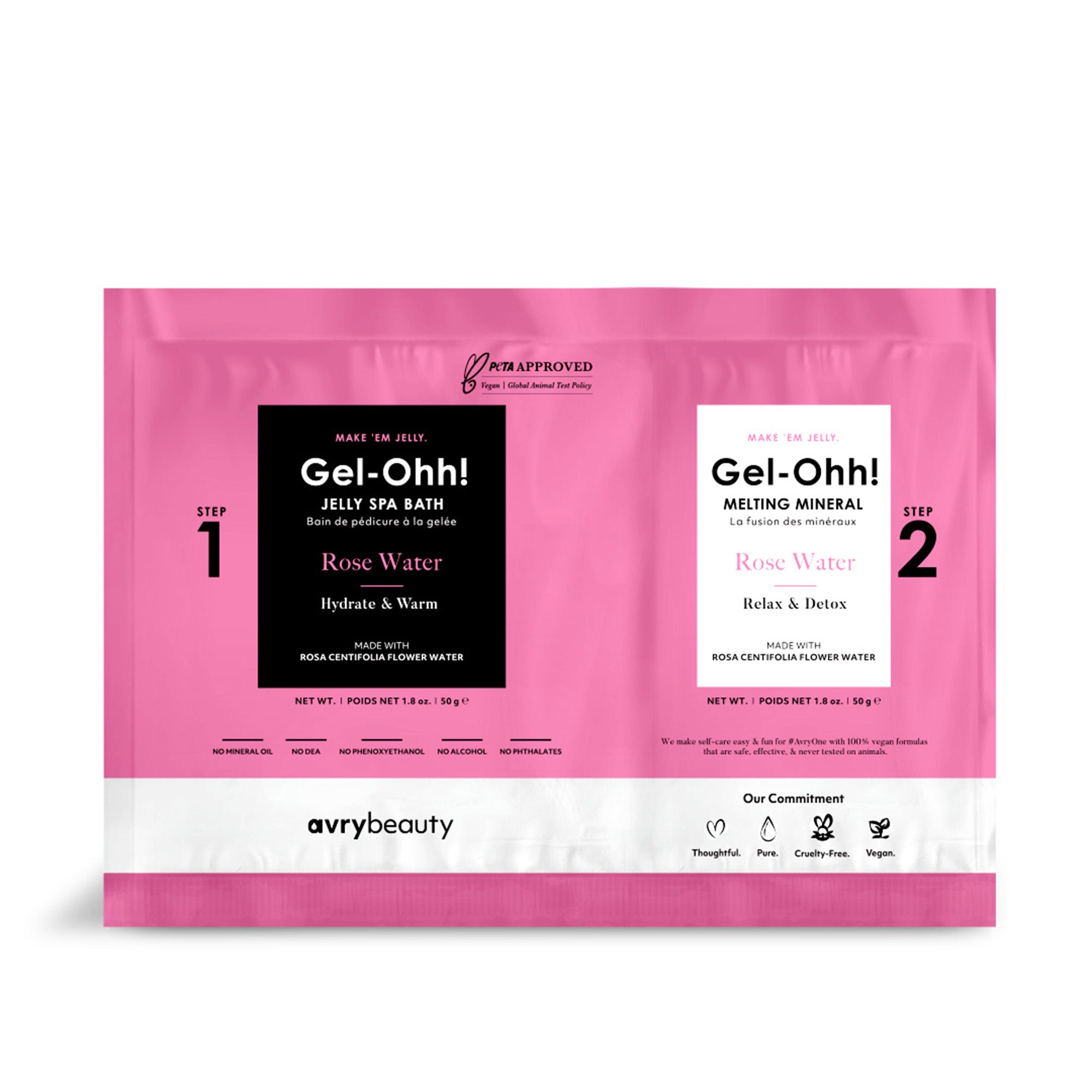 Gel-Ohh! Jelly Spa Bath - Rose Water