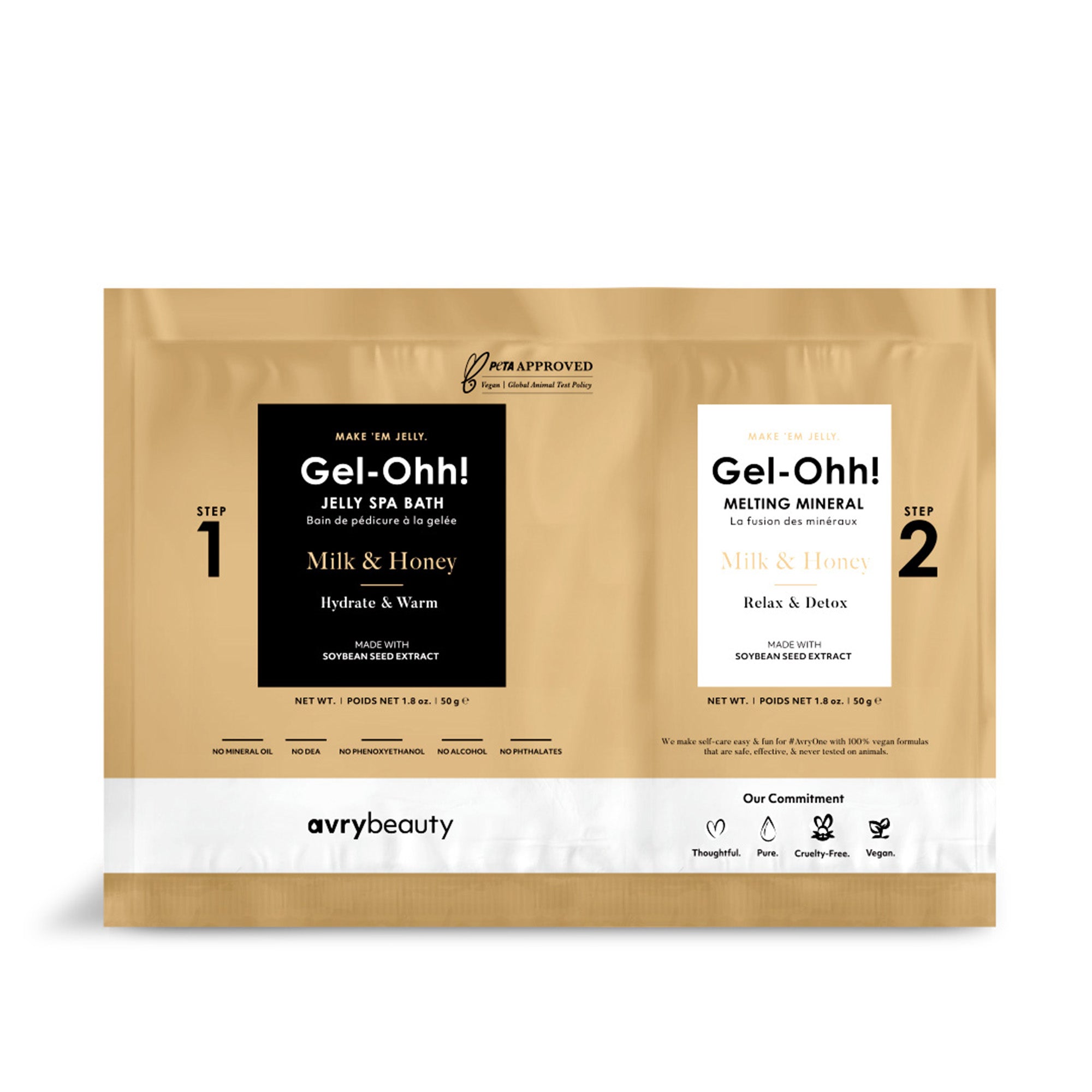 Gel-Ohh! Jelly Spa Bath - Milk & Honey