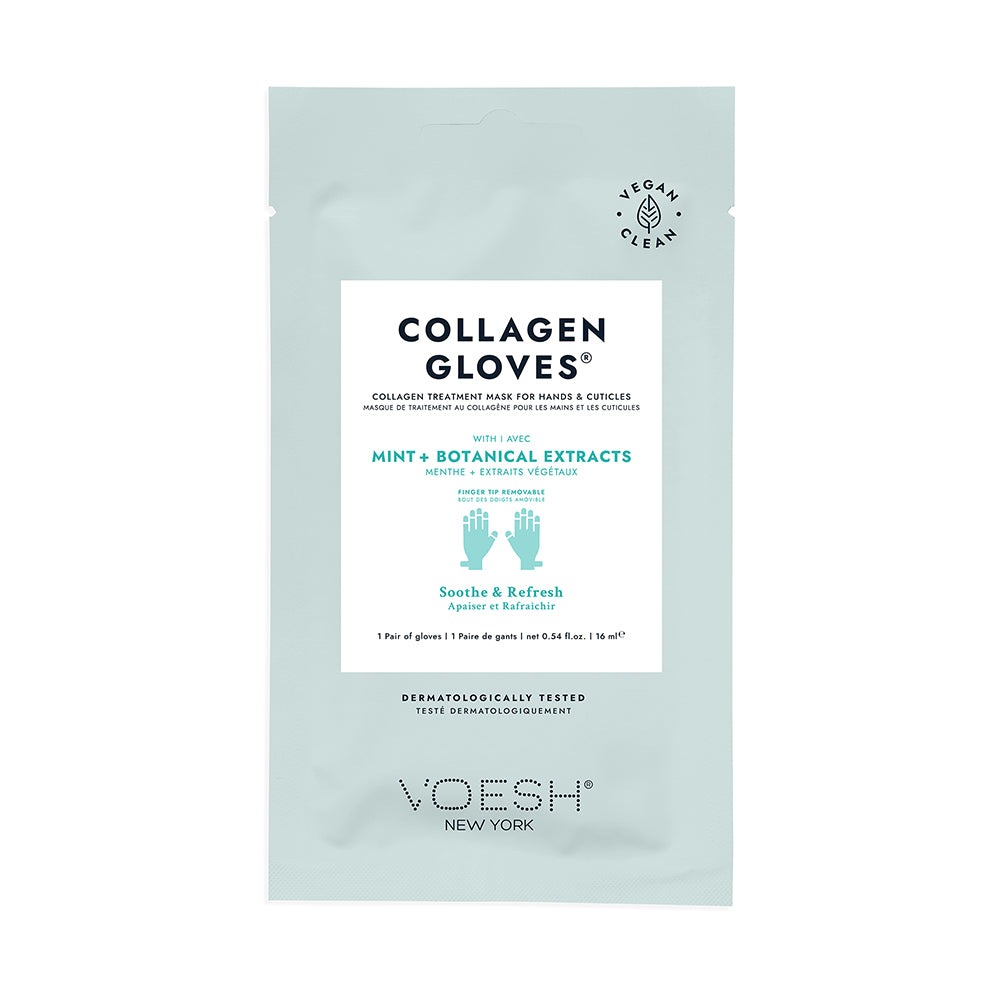 Collagen Gloves with Mint + Botanical Extracts