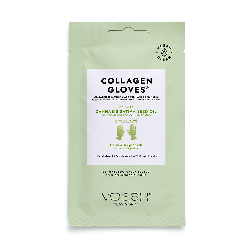 Collagen Gloves with Cannabis Sativa Seed Oil