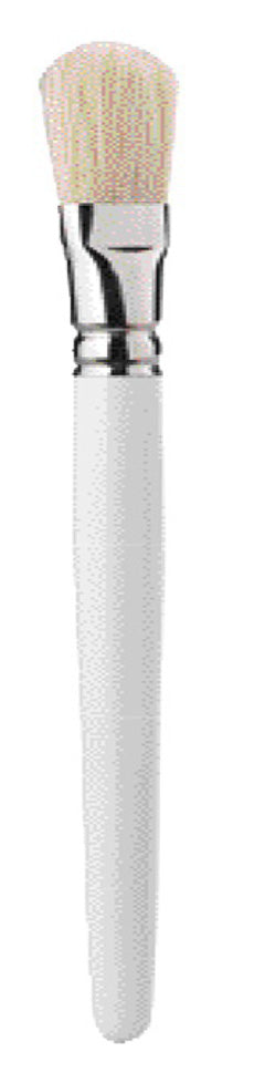 Maskenpinsel, weiß, breit 2,4cm
