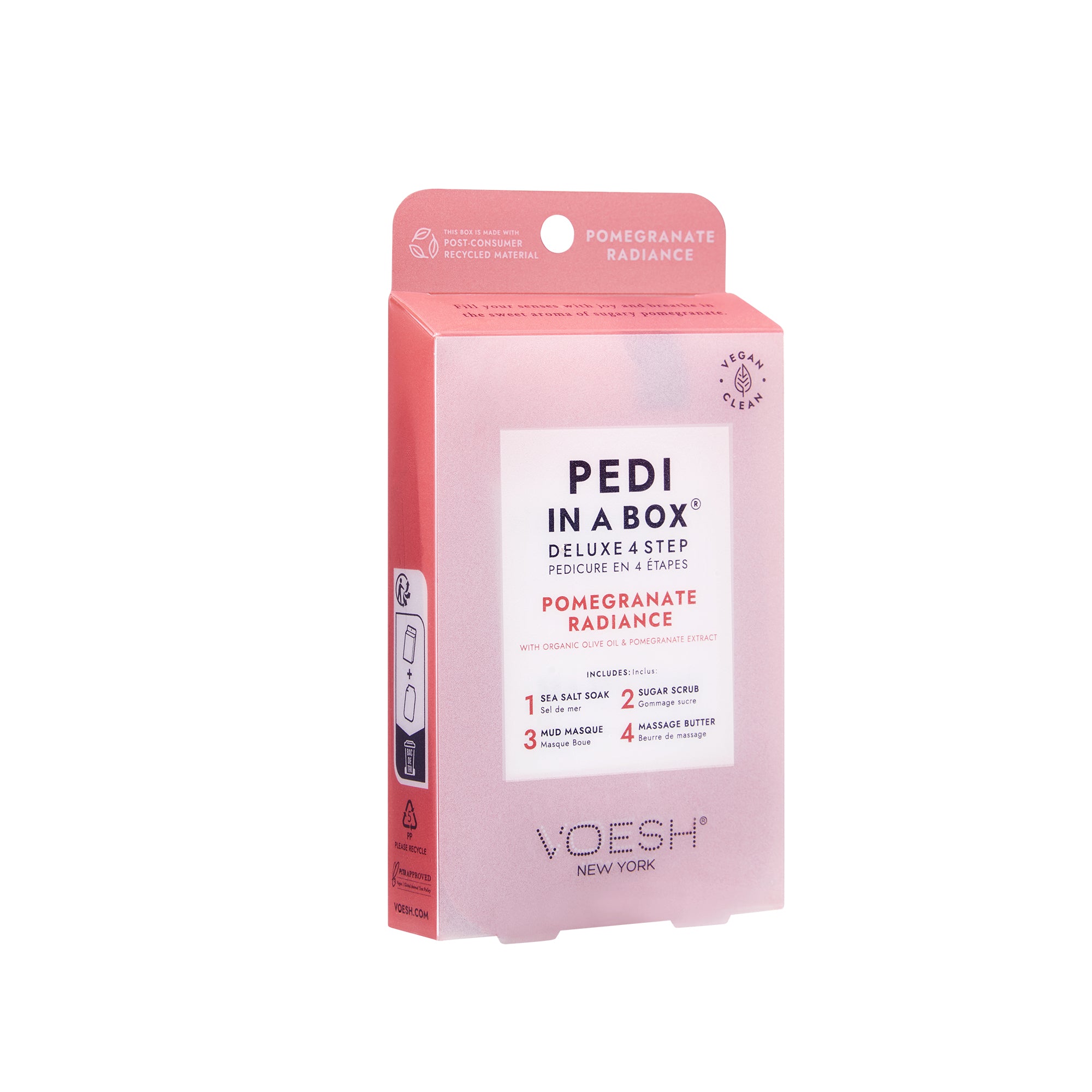 Pedi in a Box Deluxe 4 Step - Pomegranate Radiance