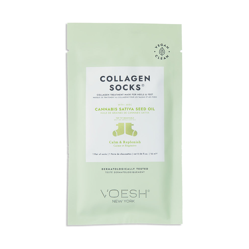 Collagen Socks with Cannabis Sativa Seed Oil