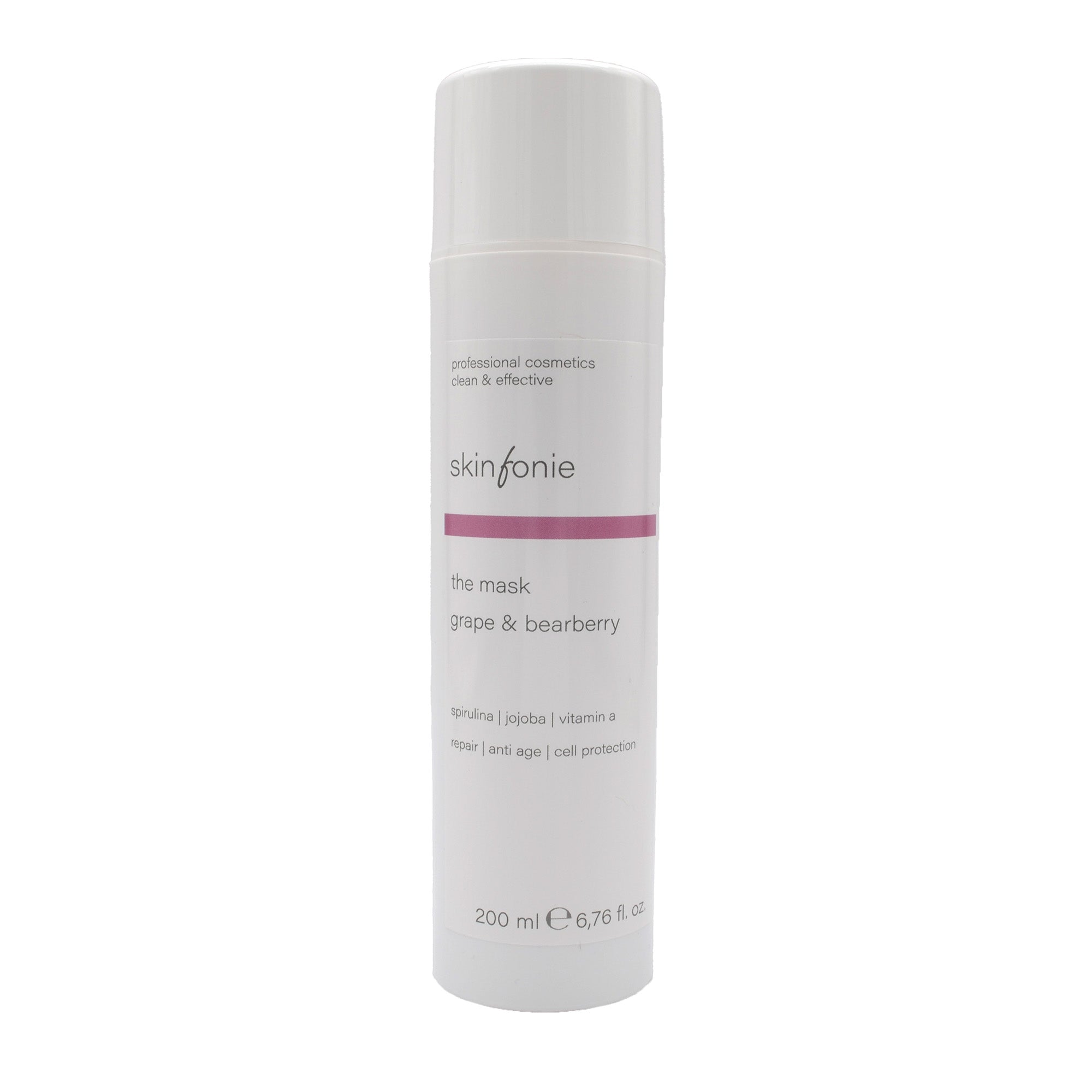 Skinfonie | the mask | grape & bearberry