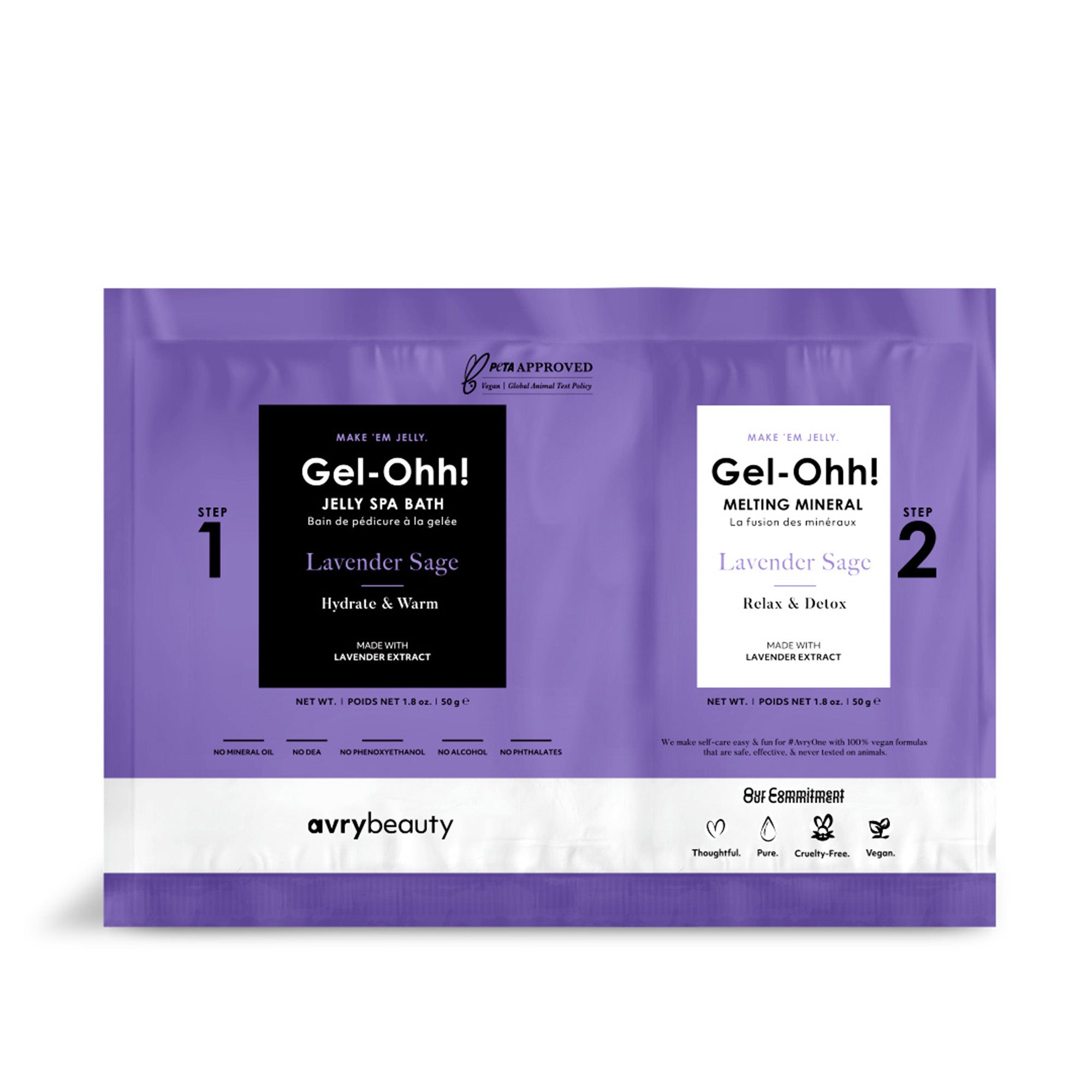 Gel-Ohh! Jelly Spa Bath - Lavender Sage
