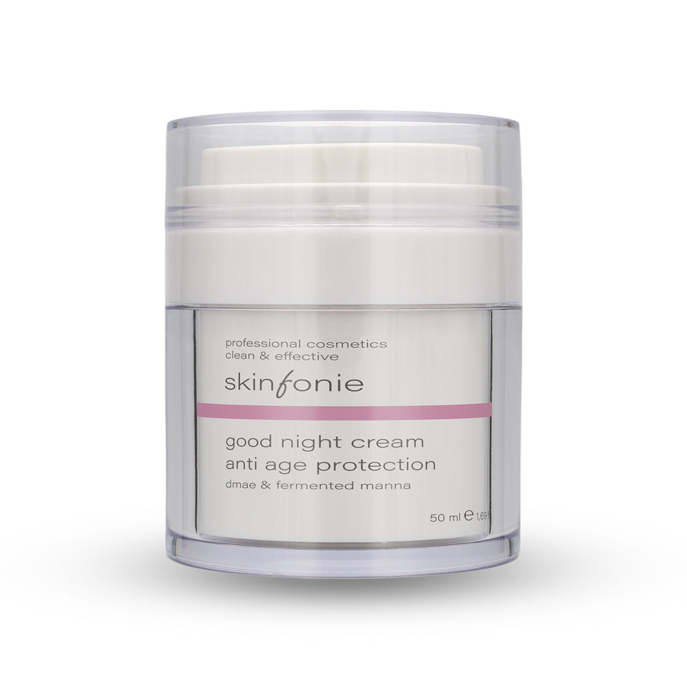 Skinfonie | good night cream | dmae & fermented  manna