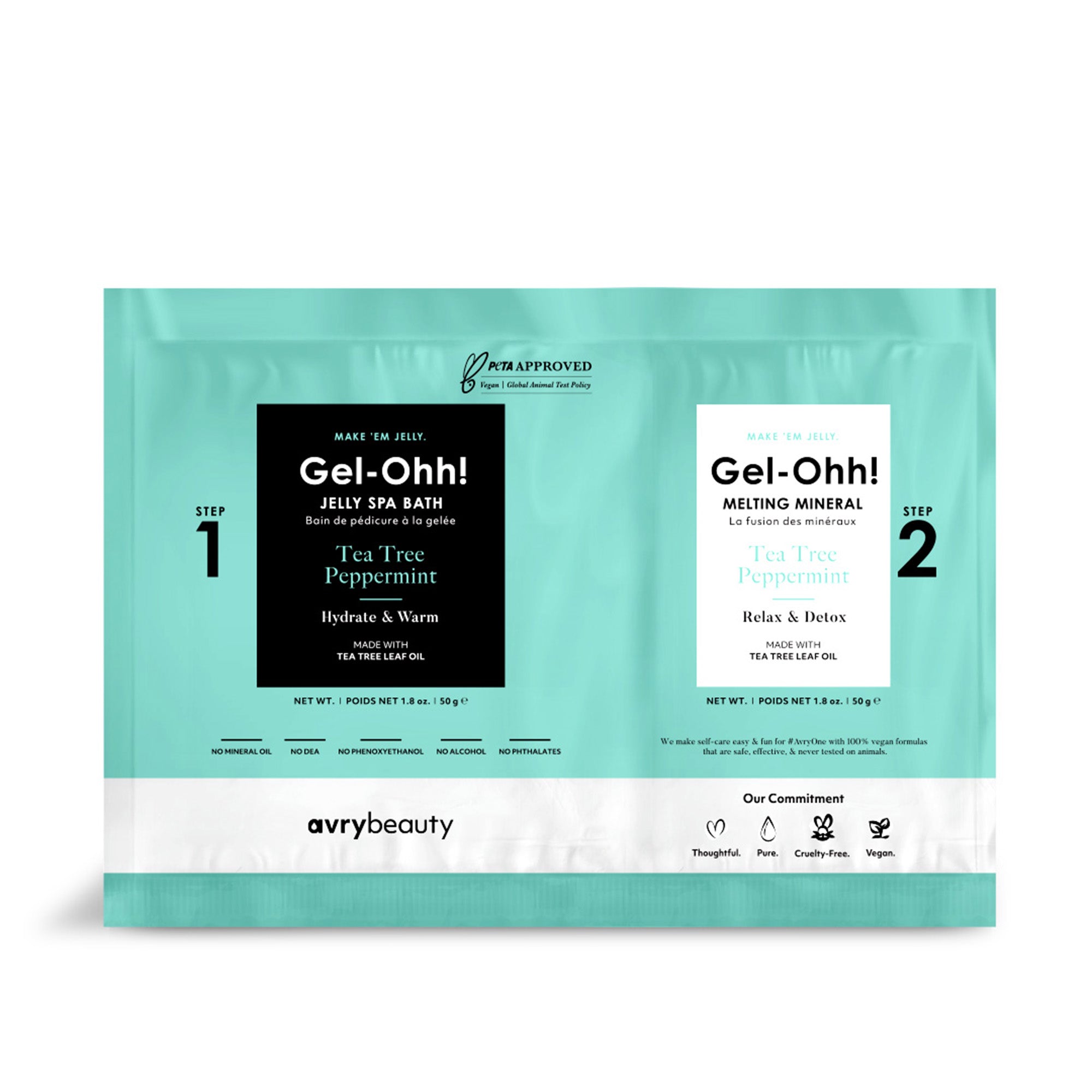 Gel-Ohh! Jelly Spa Bath - Tea Tree Peppermint