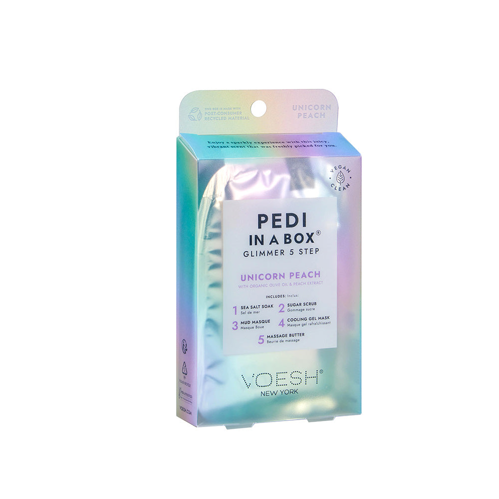 Pedi in a Box Glimmer 5 Step - Unicorn Peach