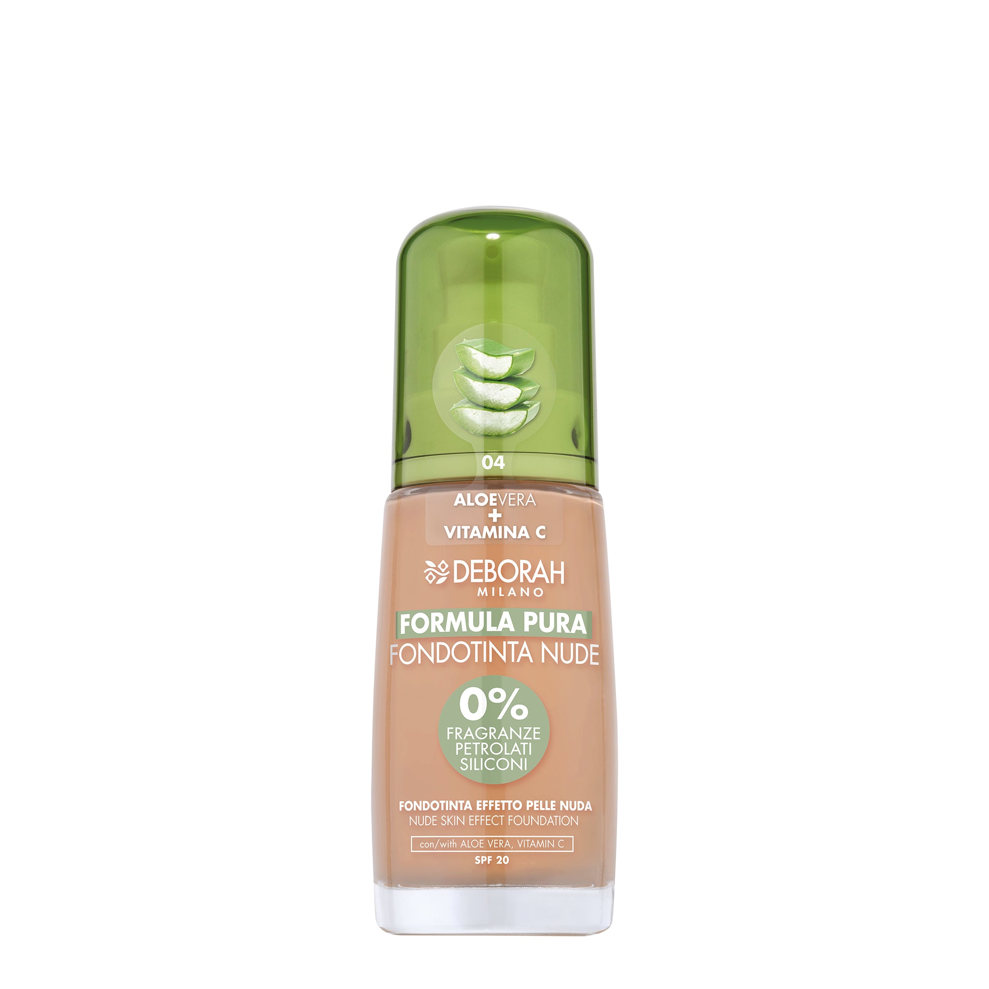 FP TESTER Nude Foundation BIO No. 4 Amber