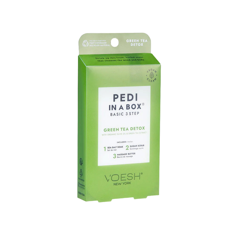 Pedi in a Box Basic 3 Step - Green Tea Detox