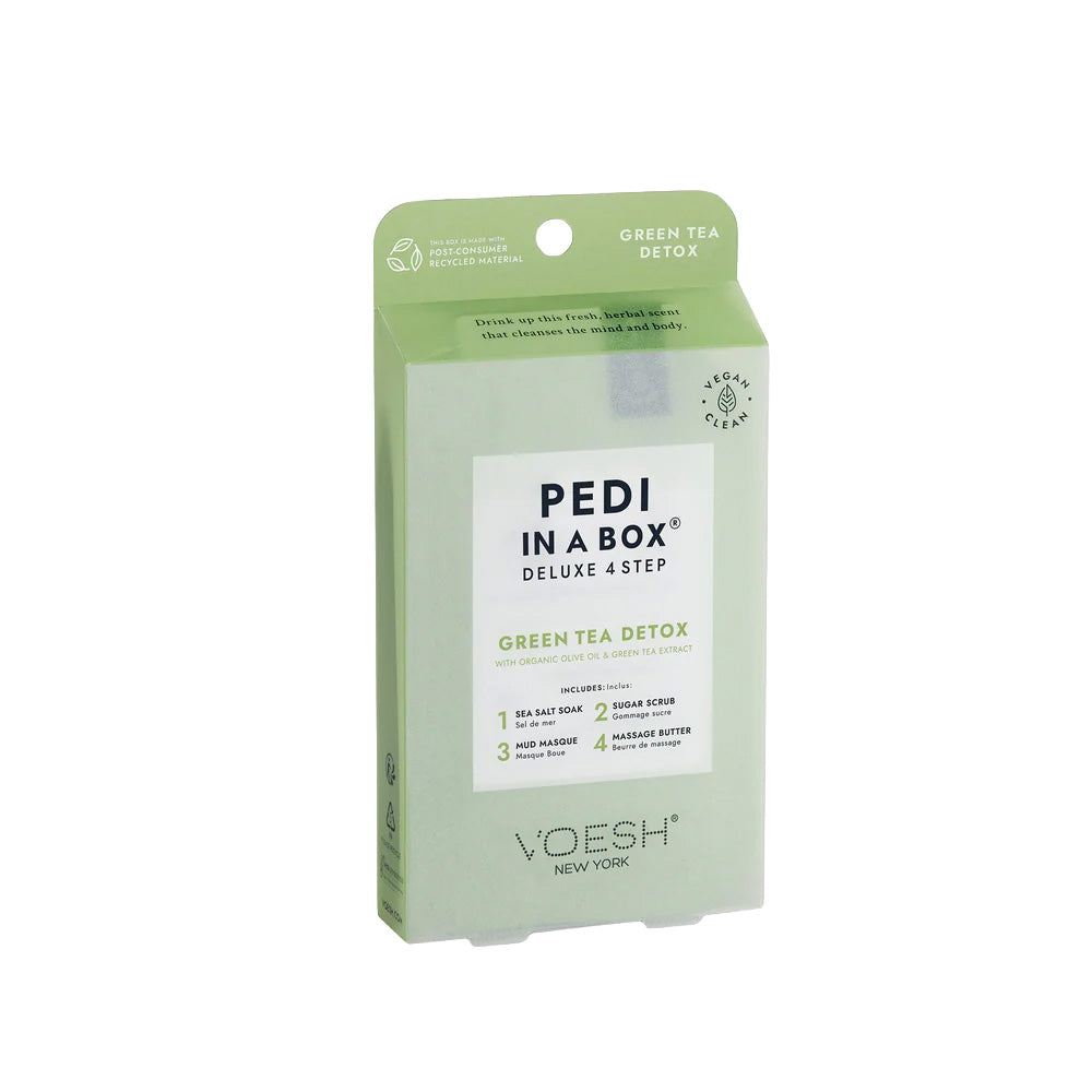 Pedi in a Box Deluxe 4 Step - Green Tea Detox