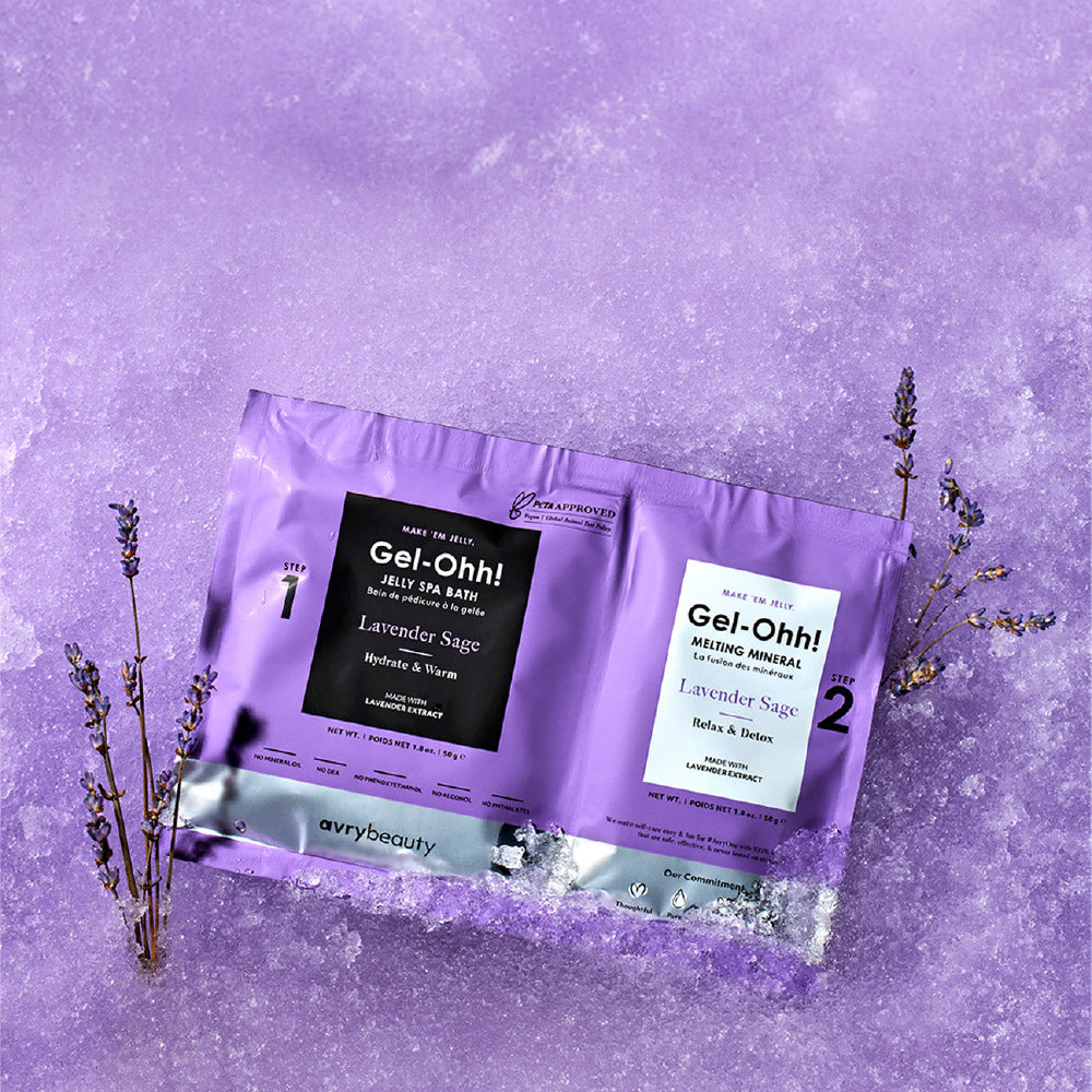 Gel-Ohh! Jelly Spa Bath - Lavender Sage