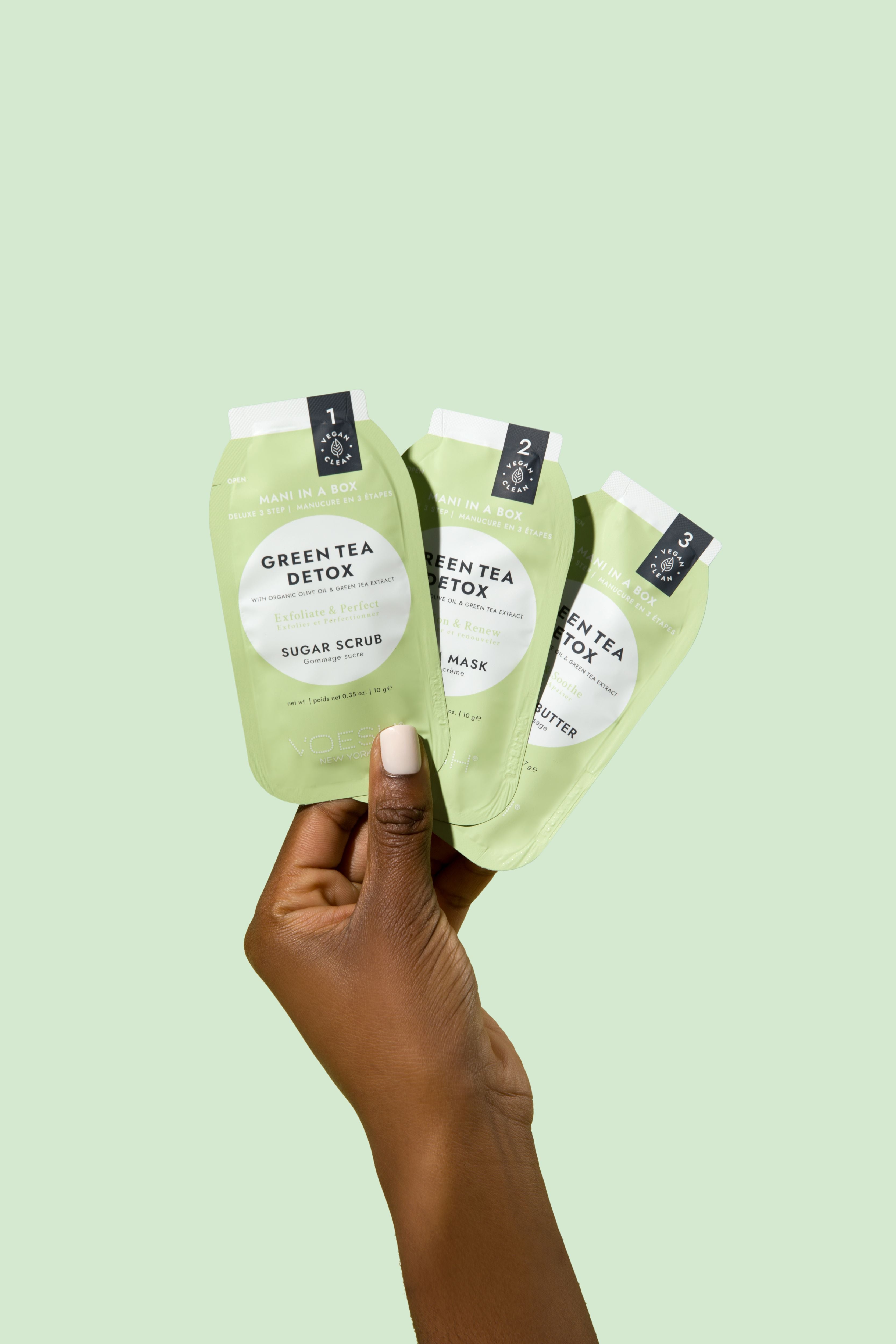 Mani in a Box Deluxe 3 Step - Green Tea